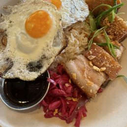 Le Lechon Kawali Rice Le Lechon Kawali Rice
