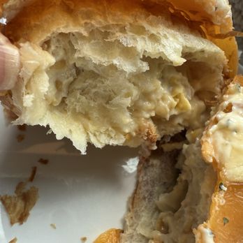 Honolulu Coffee - Inside of the Corn Chowder Croissant - Bakeries Near Me - Honolulu, Hawaii