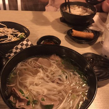 Pho Kitchen - Pho with brisket and meatballs and thick noodles. Large bowl and spring rolls. Delish - Vietnamese Near Me - San Diego, California Pho Kitchen - Pho with brisket and meatballs and thick noodles. Large bowl and spring rolls. Delish - Vietnamese Near Me - San Diego, California