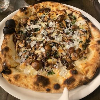 Esther's Kitchen - Wood Roasted Mushroom (truffle panna + fontina + thyme + pecorino) - Italian Near Me - Las Vegas, Nevada