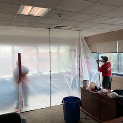 Adams Emergency One - Setting up containment on a commercial job!