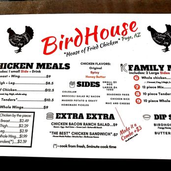 BirdHouse - Chicken Shop Near Me - Page, Arizona BirdHouse - Chicken Shop Near Me - Page, Arizona