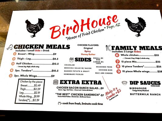 Menu photo 7 BirdHouse Page, AZ