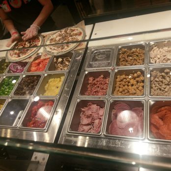 MOD Pizza - Toppings counter - Pizza Near Me - Houston, Texas