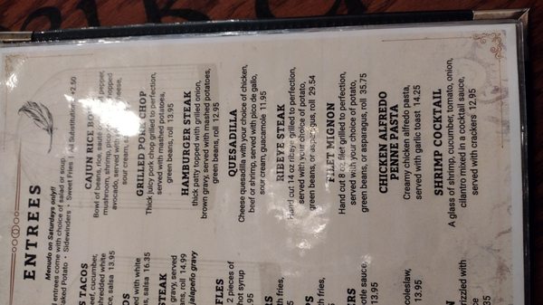Menu photo 8 Perika's Terrace Seminole, TX