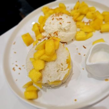 Mango Mango Dessert - Mango Coconut Sticky Rice With Ice Cream. $9.50. Wouldn't recommend. A bit pricey and not as good as their other mango desserts - Desserts Near Me - Flushing, New York