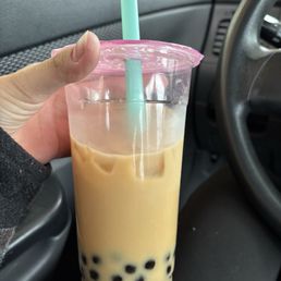 Oolong milk tea