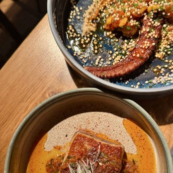 Pesca - Tuna steak and Octopus - Seafood Near Me - Amsterdam, New Hampshire