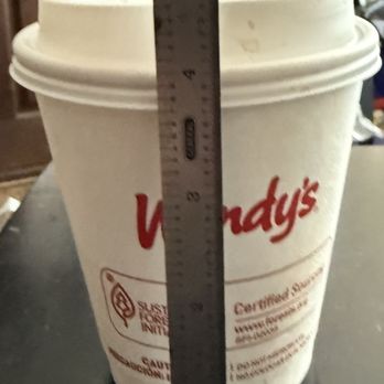Wendy's - Tiny ass coffee for breakfast - Fast Food Near Me - Richmond, California Wendy's - Tiny ass coffee for breakfast - Fast Food Near Me - Richmond, California