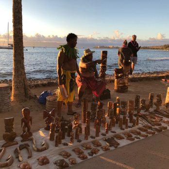 Old Lahaina Luau - Wood carving cultural station - Performing Arts Near Me - Lahaina, Hawaii