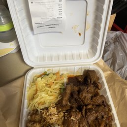 a styrofoam meal in a styrofoam container a styrofoam meal in a styrofoam container