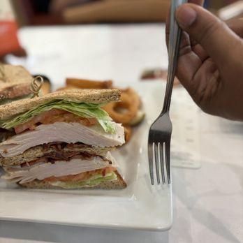 Keke's Breakfast Cafe - Turkey club. Look at the stack of turkey! - Breakfast & Brunch Near Me - Corona, California Keke's Breakfast Cafe - Turkey club. Look at the stack of turkey! - Breakfast & Brunch Near Me - Corona, California