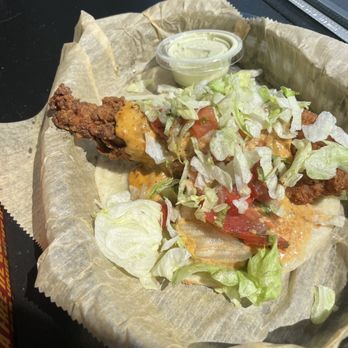 Torchy's Tacos - Trailer Park Fried Chicken Taco - Tacos Near Me - Jeffersonville, Indiana