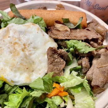 Mi Sant - Special bowl with rice, pork, egg roll and fried egg - Bakeries Near Me - Roseville, Minnesota Mi Sant - Special bowl with rice, pork, egg roll and fried egg - Bakeries Near Me - Roseville, Minnesota