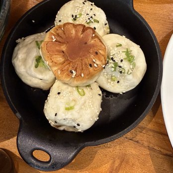 Asia Live - Our #1 Seller Famous Sheng Jian Bao 'SJB' Daily Made Pan-Fried Pork Dumplings (5) - Pan Asian Near Me - Santa Clara, California Asia Live - Our #1 Seller Famous Sheng Jian Bao 'SJB' Daily Made Pan-Fried Pork Dumplings (5) - Pan Asian Near Me - Santa Clara, California