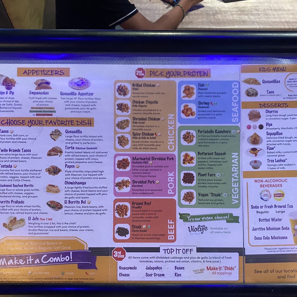 Taco Bus - Menu - Food Trucks Near Me - Clearwater, Florida Taco Bus - Menu - Food Trucks Near Me - Clearwater, Florida