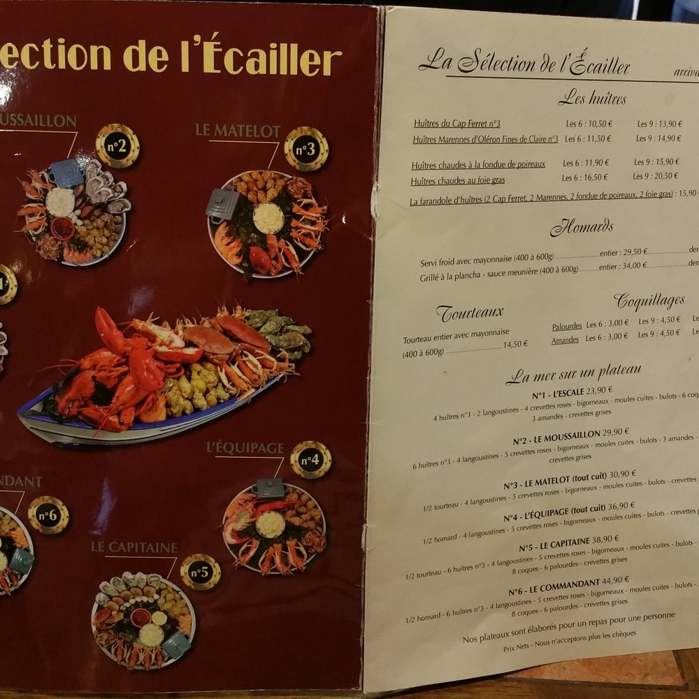 L'Embarcadère - Menu - French Near Me - Bordeaux, 33 L'Embarcadère - Menu - French Near Me - Bordeaux, 33
