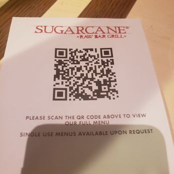 Sugarcane - Hands-free menu - Cocktail Bars Near Me - Las Vegas, Nevada Sugarcane - Hands-free menu - Cocktail Bars Near Me - Las Vegas, Nevada