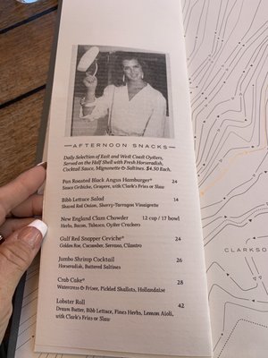 Menu photo 5 Clark's Oyster Bar Aspen, CO