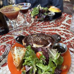 Chocolate, cherry, rum, and chocolate orange tequila martinis. Chicken mole and rosettes. Chocolate, cherry, rum, and chocolate orange tequila martinis. Chicken mole and rosettes.