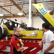 Photo of Dietsch Motorsports - Livermore, CA, United States. Rob (left) with a happy customer at the Open House