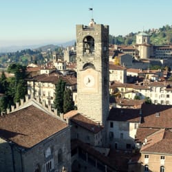 Torre Civica Campanone - Torre Civica o Campanone. Piazza Vecchia, Città Alta