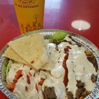 The Halal Guys - Beef Platter! - Halal Near Me - Springfield, Virginia