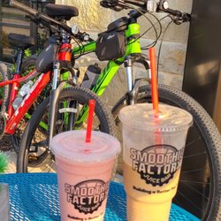 Smoothie Factory - Bike ride and healthy smoothie! Nice way to cool off.