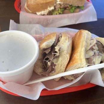 The Sandwich Spot - Their version of a French dip. Yum - Sandwiches Near Me - Yuba City, California
