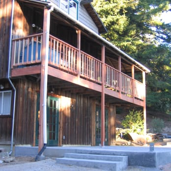 PR Woodworks - I replaced all of the railings, footings, and support beams for this deck giving it new life for years to come. - General Contractors Near Me