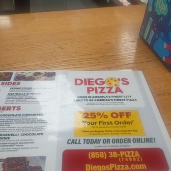 Diego's Pizza - Great deal - Pizza Near Me - Chula Vista, California