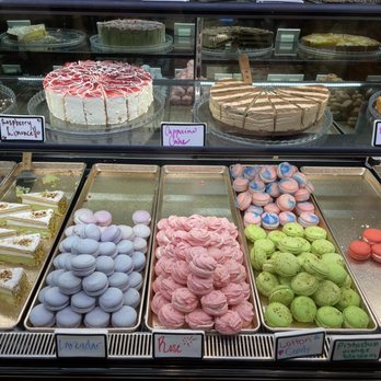 Pistachio Cafe - Case of sweets - Coffee & Tea Near Me - New Haven, Connecticut