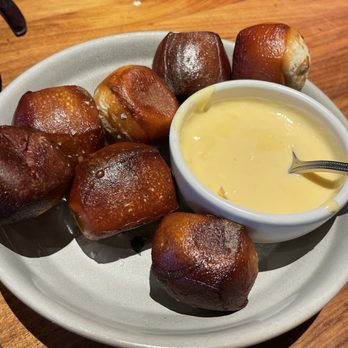 The Henry - Pretzels with provolone fondue - Coffee & Tea Near Me - Coronado, California