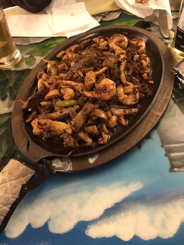 Food from El Vaquero Mexican Restaurant