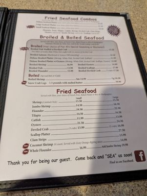 Menu photo 2 Pier 41 Seafood Lumberton, NC Menu photo 2 Pier 41 Seafood Lumberton, NC