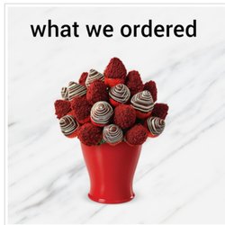 Edible Arrangements - This is what we ordered from our local edible arrangements shop.