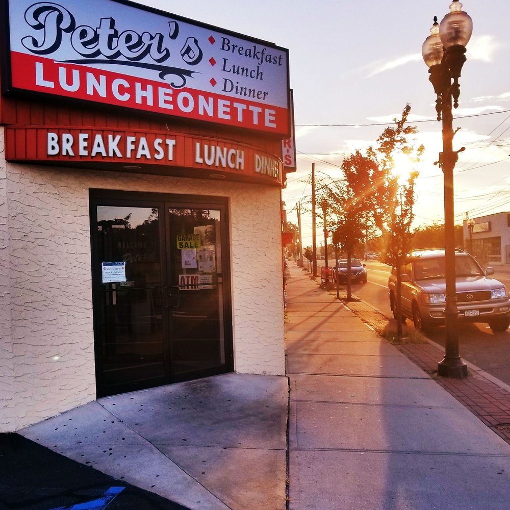 Peter's Luncheonette - the outside of the restaurant - American Near Me - Patchogue, New York Peter's Luncheonette - the outside of the restaurant - American Near Me - Patchogue, New York
