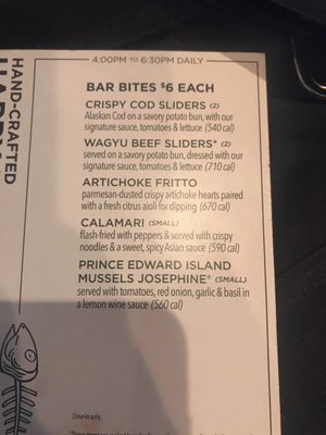 Menu photo 3 Bonefish Grill Fayetteville, NC