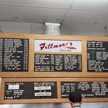 Fillmore's Dairy Hut - Menu - Burgers Near Me - Florence, Kentucky
