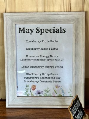 Menu photo 1 Rosie's Mountain Coffee House Mill City, OR