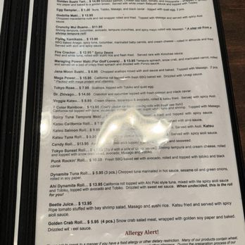 Ru San's - Menu - Sushi Bars Near Me - Atlanta, Georgia