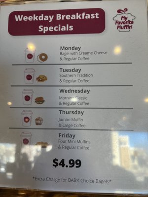 Menu photo 5 My Favorite Muffin Reno, NV
