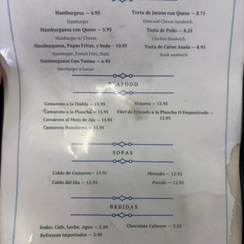 Cafecito Salvadoreño - Menu as of 09/16/26 - Latin American Near Me - Long Beach, California