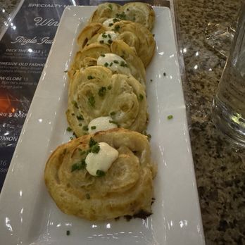 Robust Wine Bar - Shrimp Puff Pastry (Winter WINEderland menu) - Wine Bars Near Me - Webster Groves, Missouri