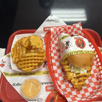 Hangry Joe's Hot Chicken - Combo #1 - chicken sandwich and fries - Chicken Wings Near Me - Kirkland, Washington Hangry Joe's Hot Chicken - Combo #1 - chicken sandwich and fries - Chicken Wings Near Me - Kirkland, Washington