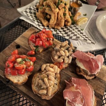 Cibo - Bruschetta and calamari - Pizza Near Me - Phoenix, Arizona