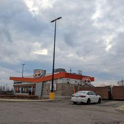 A&W - Restaurant as I enter the drive-thru