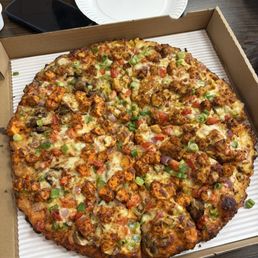 Butter Chicken Pizza