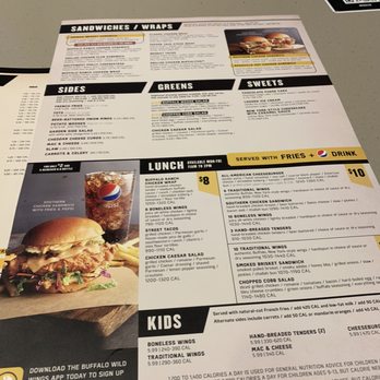 Buffalo Wild Wings - Menu - Chicken Wings Near Me - Killeen, Texas Buffalo Wild Wings - Menu - Chicken Wings Near Me - Killeen, Texas