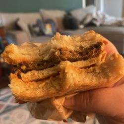 Mud Pie Vegan Bakery - Best vegan Breakfast Biscuit Sandwich in town.